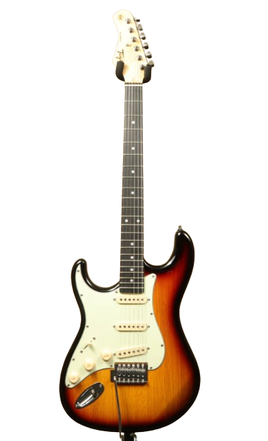Tagima TG 500 LH-SB-DF/MG Left-Handed Electric Guitar (Sunburst)