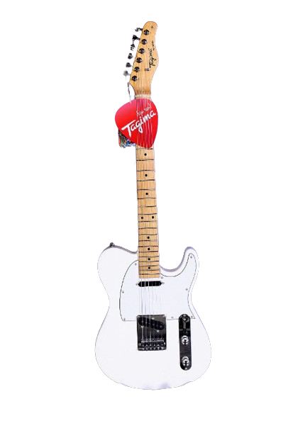 Tagima TW 55-OWH-LF/WH Electric Guitar (Olympic White)