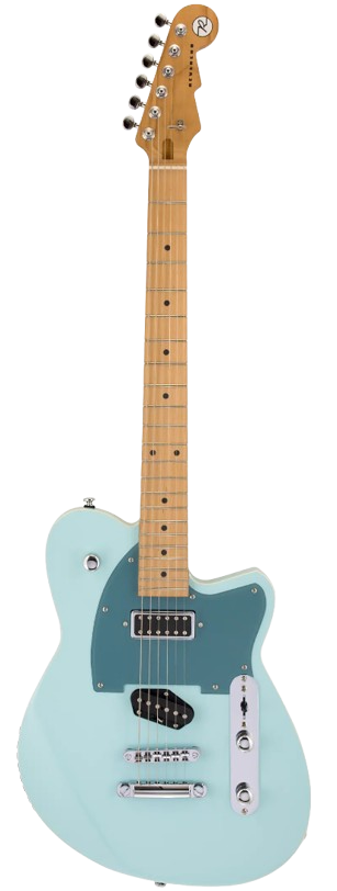 Reverend BS-G-crbl-RM-GTRB-dsbl-HT Buckshot Electric Guitar (Chronic Blue)