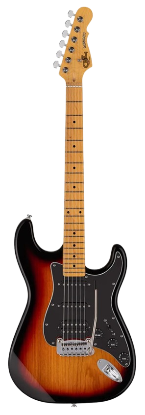 G&L TRIBUTE LEGACY HSS Series Electric Guitar (3-Tone Sunburst)