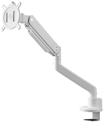 One For All DM4120 Solid Single Monitor Mount (White)