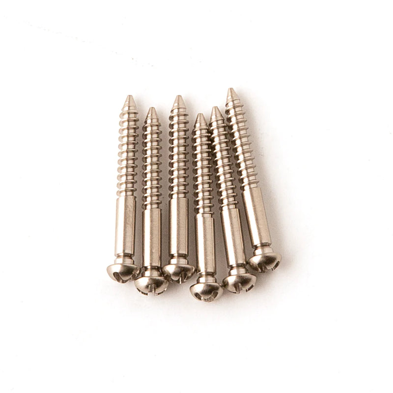 PRS Machined Tremolo Bridge Knife Edge Screws-Set Of 6 (Nickel)