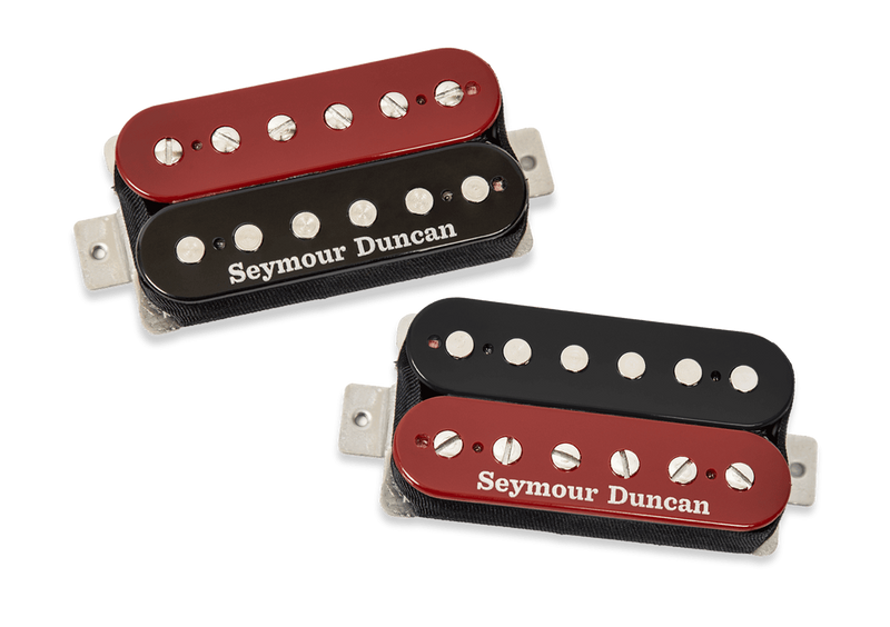 Seymour Duncan 11108-13-RB Hot Rodded Humbucker Set (Zebra rouge / noir)