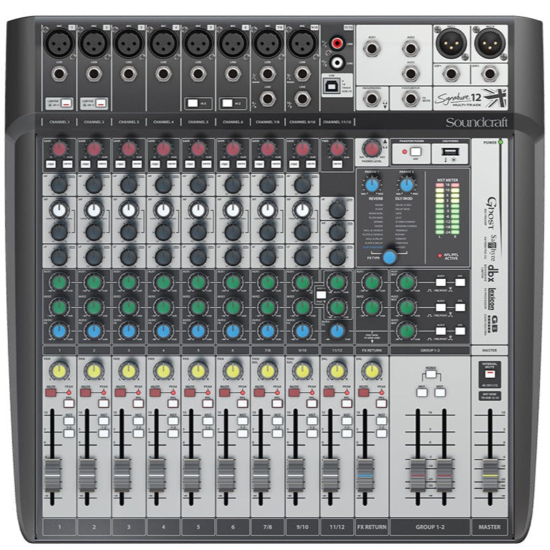 Soundcraft SIGNATURE 12 MTK Soundcraft Table de mixage avec USB