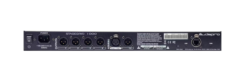 Waves DSPRO StageGrid 1000 Compact 10 In/8 Out SoundGrid Expansion Unit