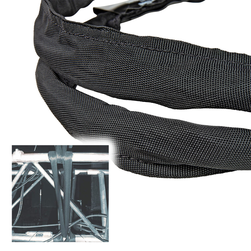 ProX XT-SLINGR09 9ft SpanSet Slings Truss Rigging SteelTex™ Round Stage With Aircraft Steel Cable Inside