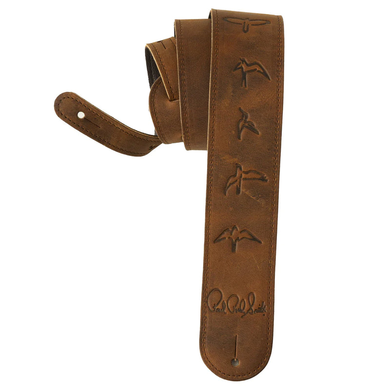 PRS Leather Birds Strap (Distressed Brown)