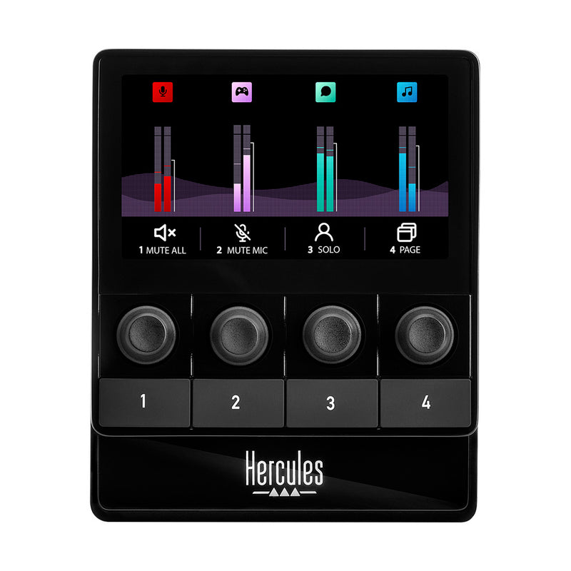 Hercules STREAM100 Intuitive Audio Controller for Livestream