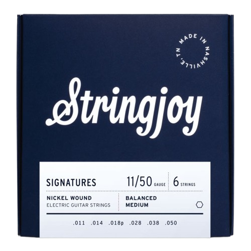 Stringjoy SJ-BAL11 Electric Guitar Strings Balanced Medium - 11-50