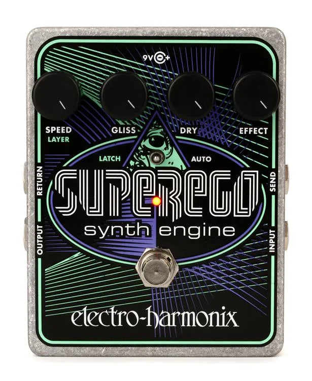 Electro-Harmonix SUPEREGO Synth Engine Pedal