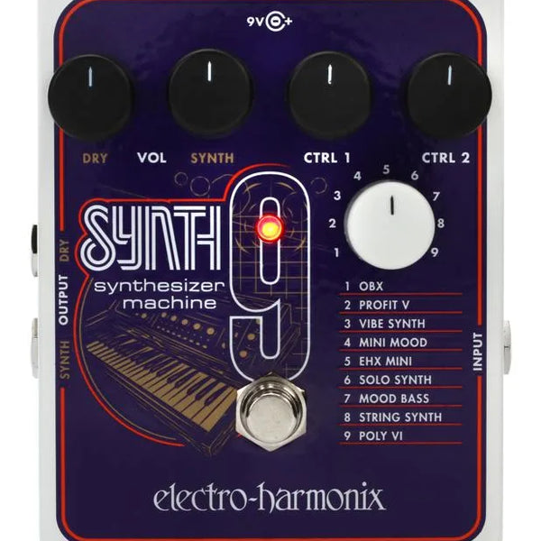 Electro-Harmonix SYNTH9 Synthesizer Machine Pedal