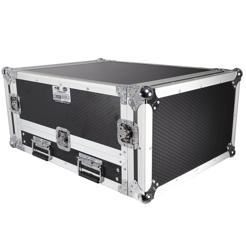 ProX T-2MRSS13ULT MK2 Mixer-DJ 2U Rack Combo Flight Case W-Laptop Shelf