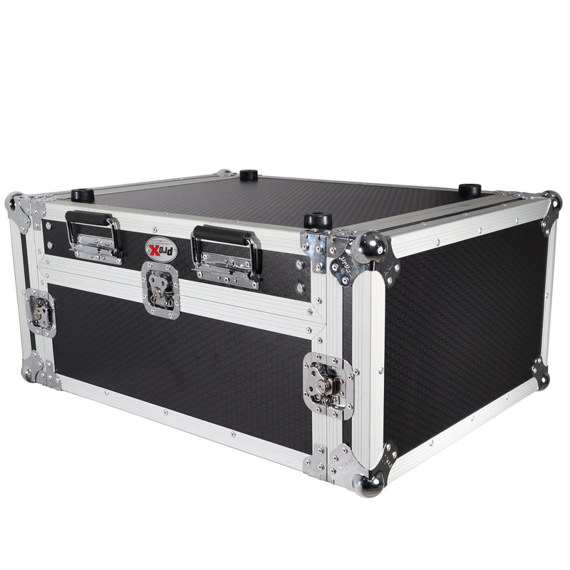 ProX T-2MRSS13ULT MK2 Mixer-DJ 2U Rack Combo Flight Case W-Laptop Shel