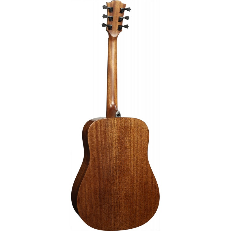 Lag Guitars T-BLUE-D Tramontane Special Dreadnought Solid Red Cedar Acoustic Guitar (Blue Burst)