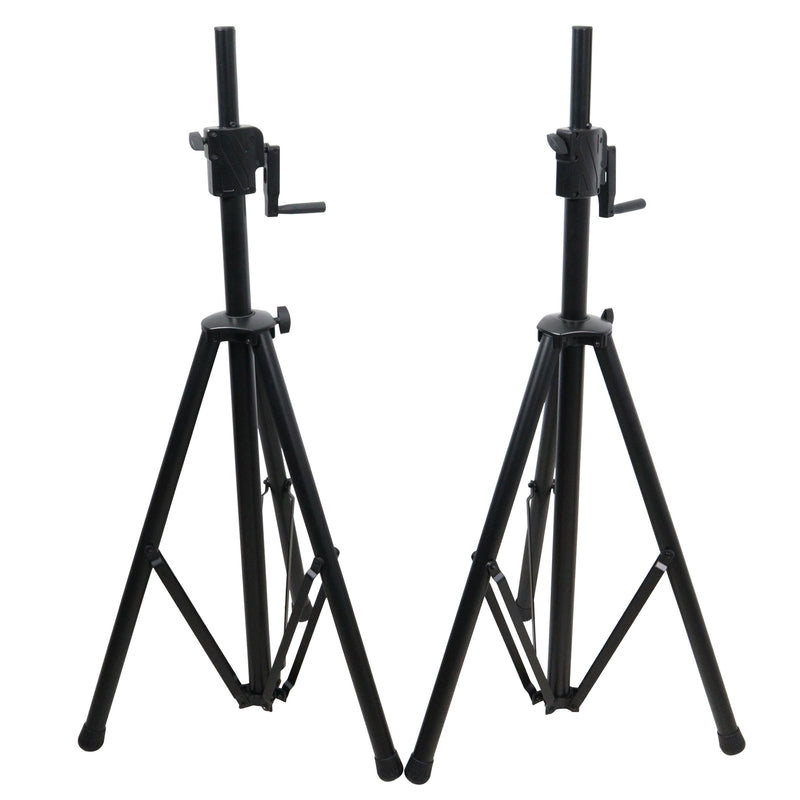 Prox T-SS21CX2 PKG 6 'FT Twin Pack Professional Télescoping Grank Up Standing Sect With Trewing Bag (noir)