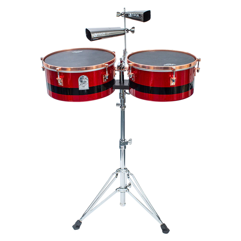 Toca T1415-EVAR Eric Velez Signature Timbales (Rouge canneberge)