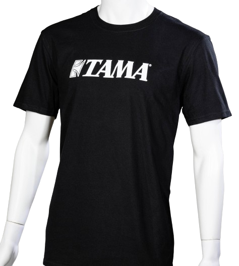 Tama TAMT01L Tama Logo Short-Sleeve Shirt - Large (Black)