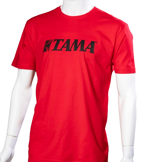 Tama TAMT03XL Tama Logo Short-Sleeve Shirt - X Large (Red)