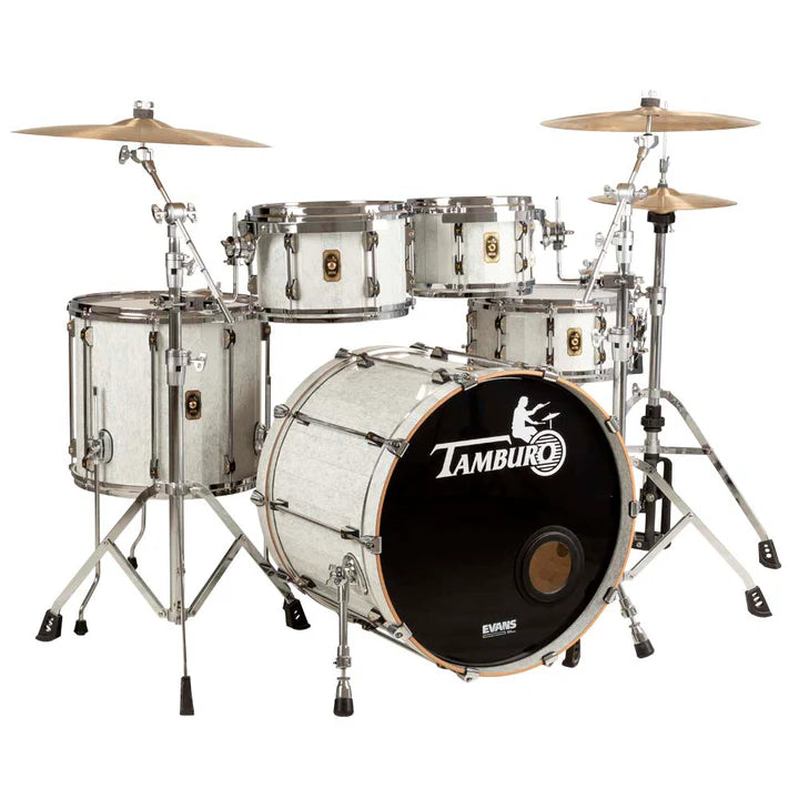 Tamburo TB OPERA520FW Opera Series 5 Piece Acoustic Drum (Fantasy White)