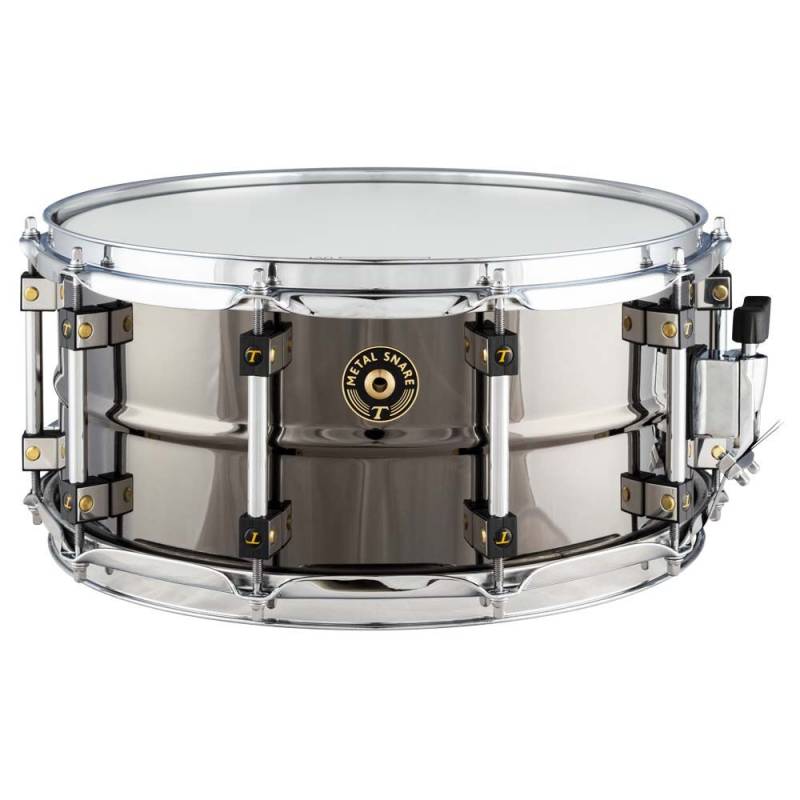 Tamburo TB SD1465BN-PX Metal Snare Drum (Black Nickel Finish) - 14"