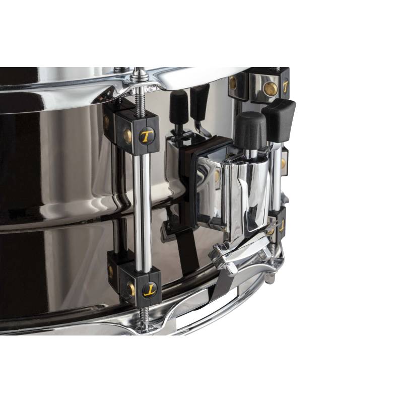 Tamburo TB SD1465BN-PX Metal Snare Drum (Black Nickel Finish) - 14"