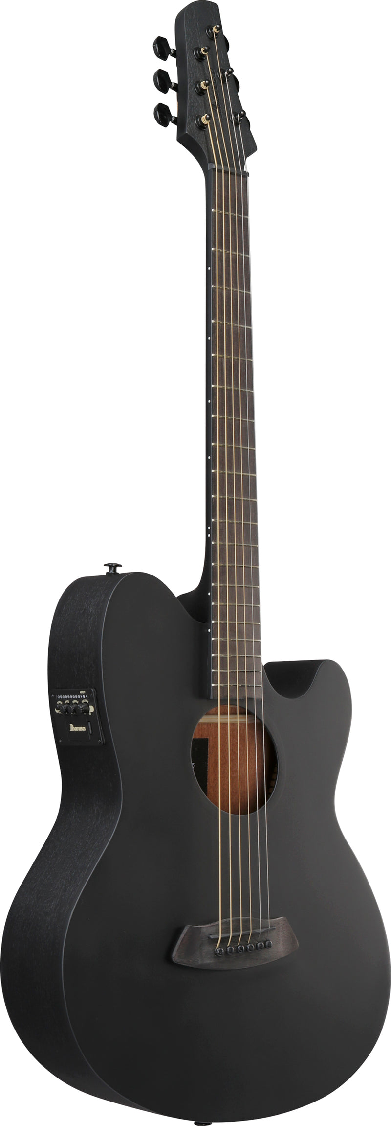 Ibanez TCY621BOT Acoustic Electric Guitar (Black Out)