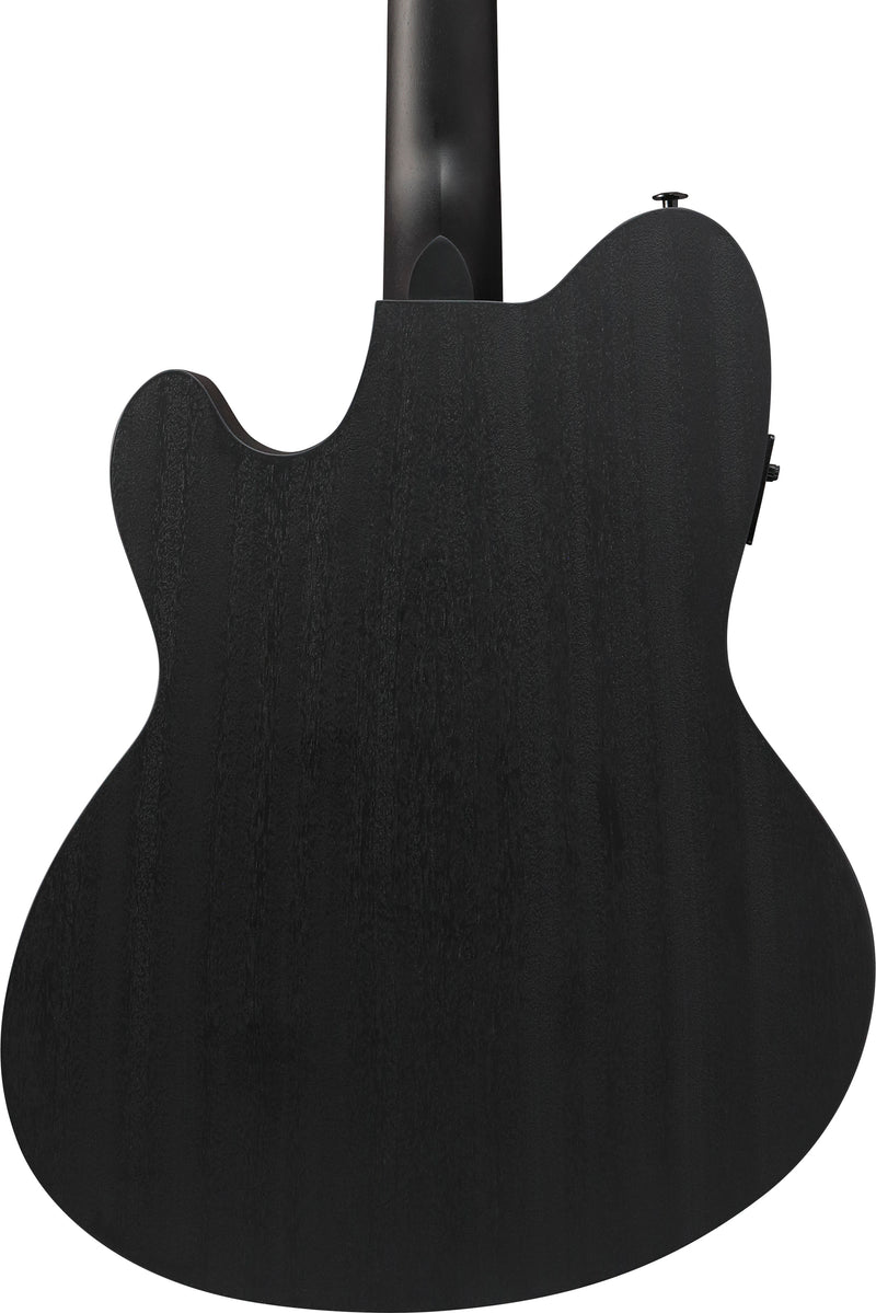 Ibanez TCY621BOT Acoustic Electric Guitar (Black Out)