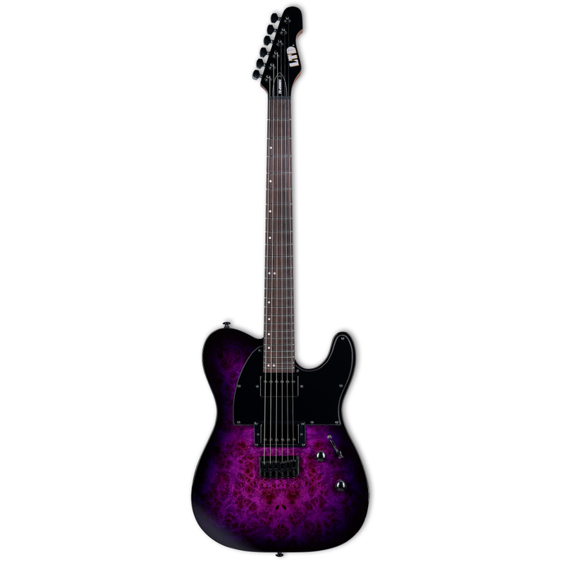 Guitare électrique ESP LTD TE-200DX (éclat violet)