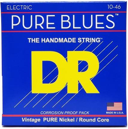 DR Handmade Strings TECH-PACK-PHR-10 Electric Guitar Strings Medium (25-Pack) - 10-46