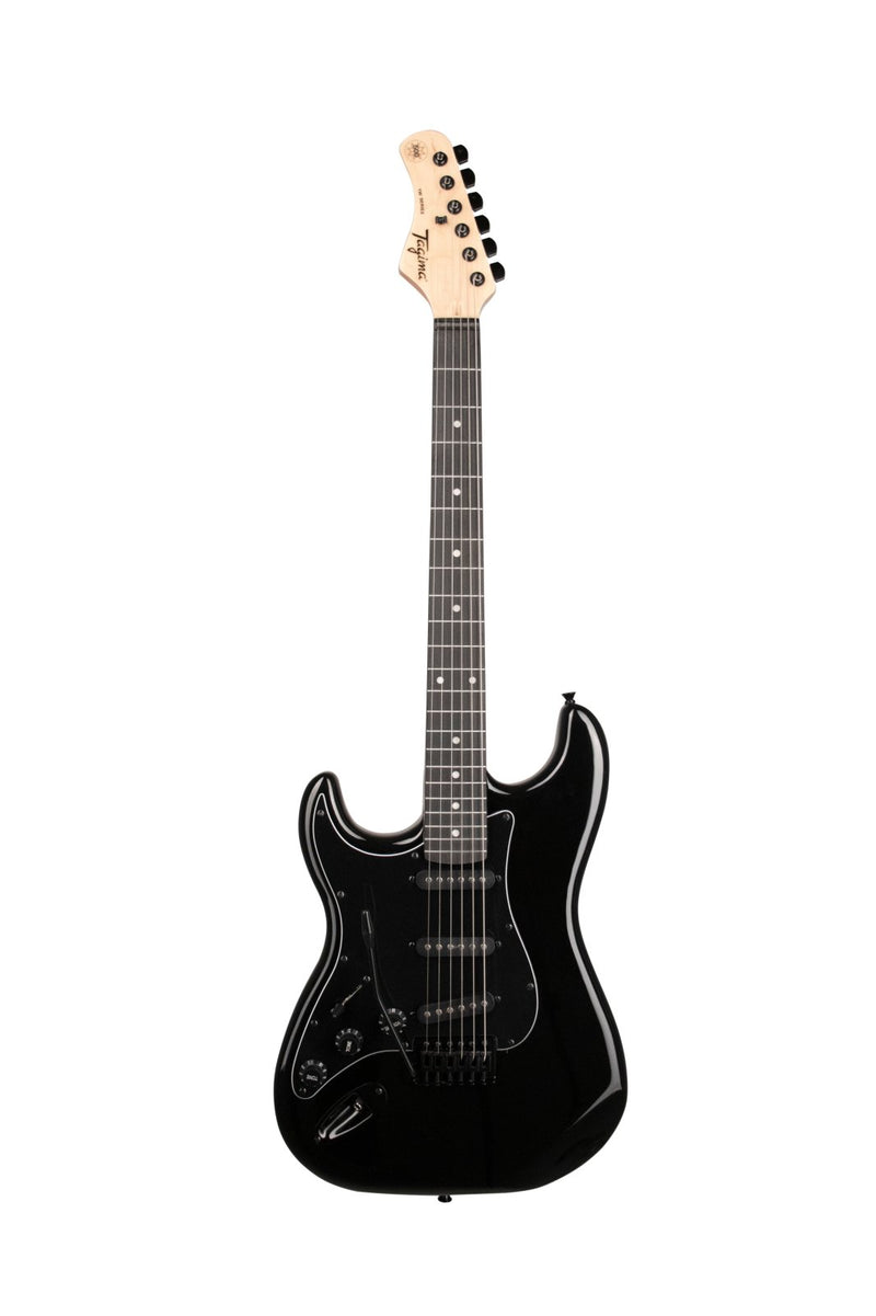 Tagima TG 500-LH-BK-DF/BK Left-Handed Electric Guitar (Black)