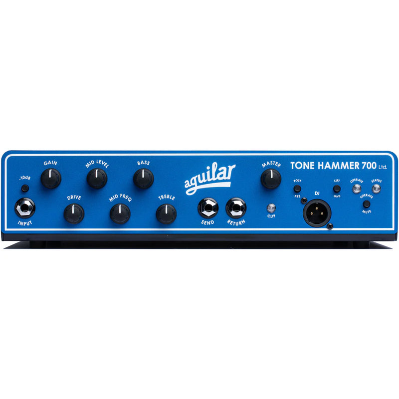 Aguilar TH700LTDBLUE Tone Hammer Bass Preamplifier (Blue Bronco)