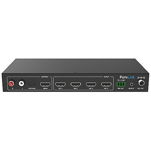 Sélecteur PureLink MVS-41 HDCP 2.2 avec mise à l'échelle