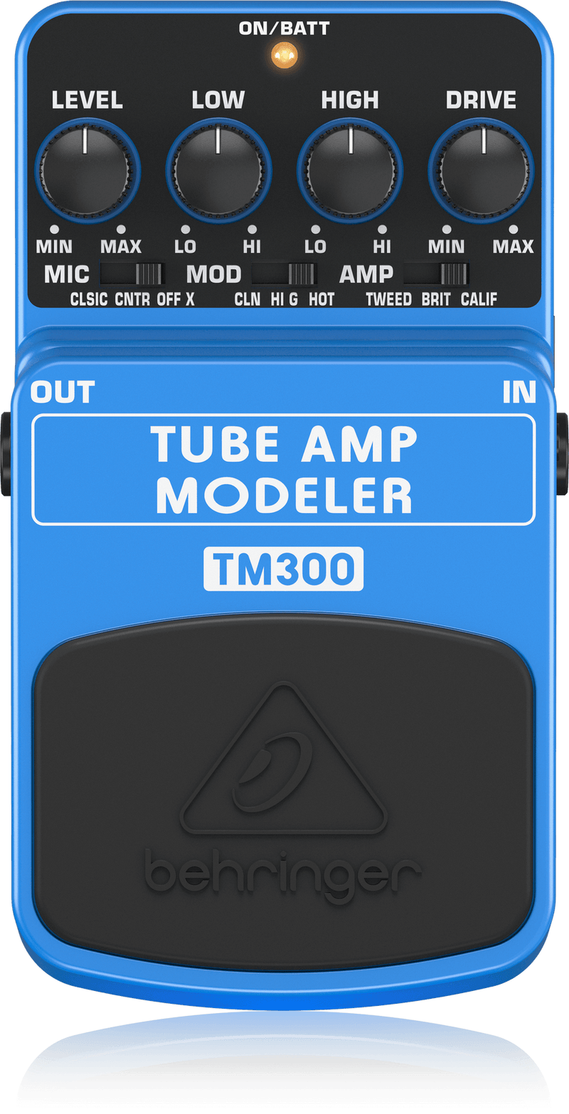 Behringer TM300 Tube Amp Modeling Effects Pedal (DEMO)