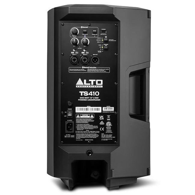 Alto TS410 2000W Powered Speaker With Bluetooth - 10"