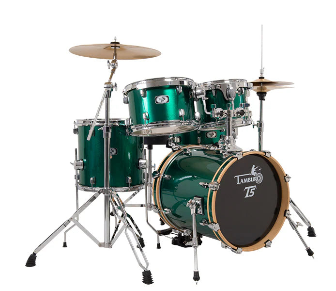 Tamburo TB T5S16GRSK T5 Series Acoustic Drum (Green Sparkle)