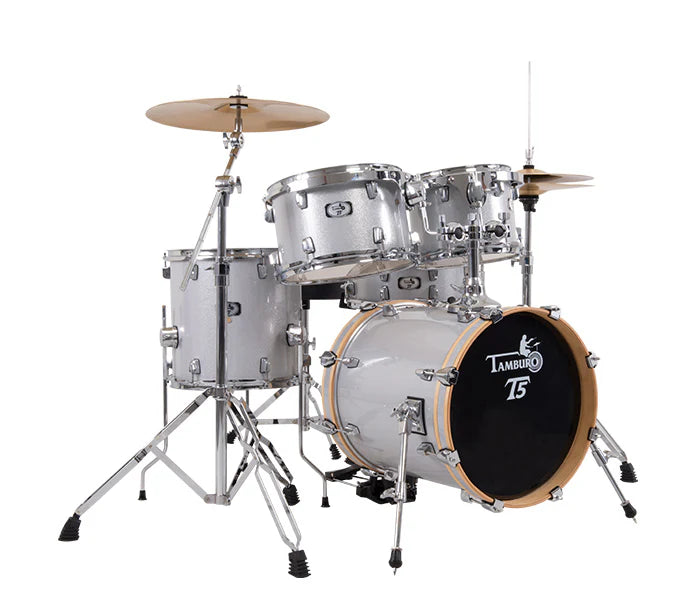 Tamburo TB T5S22SLSK T5 Series Acoustic Drum (Silver Sparkle)