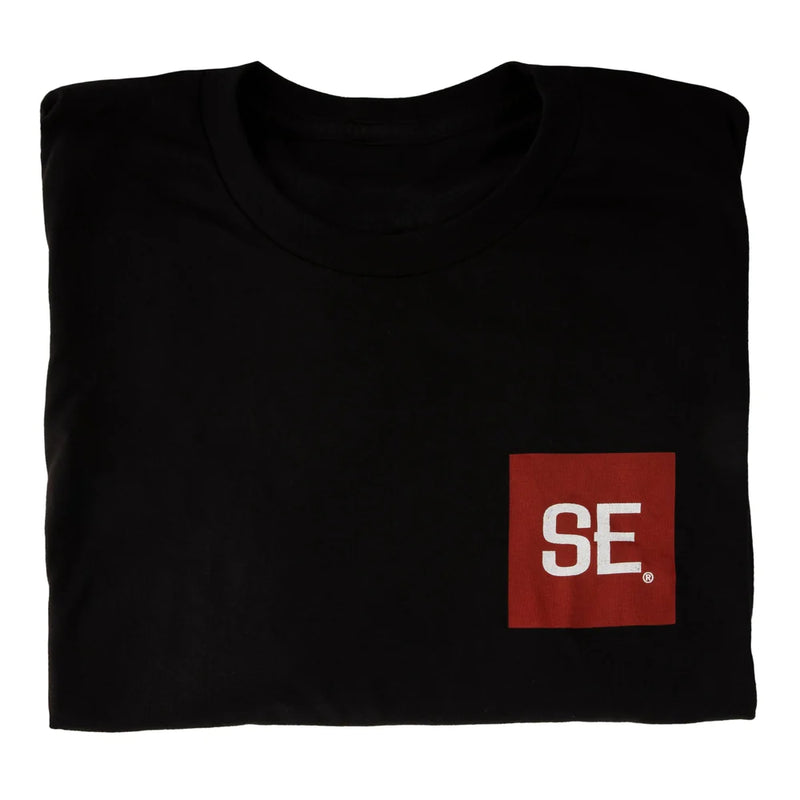 PRS SE Logo Tee (Black) - Medium