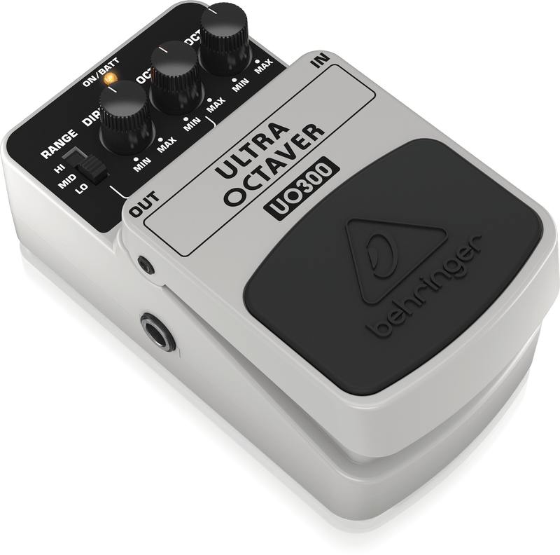 Behringer UO300 Ultra Octave Stompbox Effect Pedal (DEMO)
