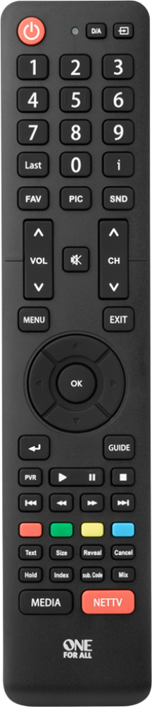 One For All URC1916 Hisense TV Replacement Remote