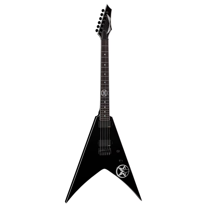 Dean Guitars USA VEN GT BKSW Greg Tribbett Electric Guitar (Black Satin)