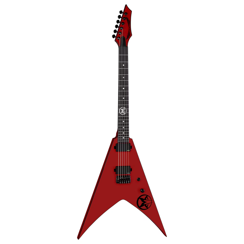 Dean Guitars USA VEN GT RDS Greg Tribbett Electric Guitar (Red Satin)