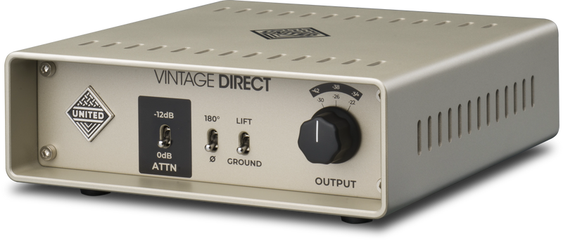 United Studio Technologies Vintage Direct Vintage Vintage Grand Transformateur Direct Box