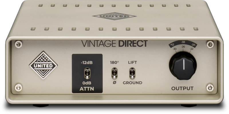 United Studio Technologies Vintage Direct Vintage Vintage Grand Transformateur Direct Box