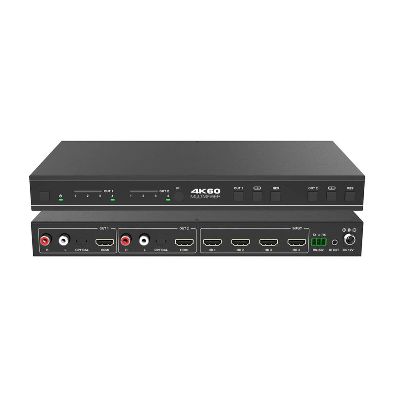 DVDO Matrix-42SS-MV 4K 4x2 Seamless HDMI Matrix Switcher with Multiview