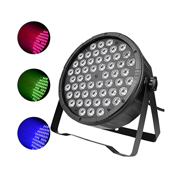 Big Dipper LPC008S Led Par Wash Light 54 Watts RGB - Pack Of 4