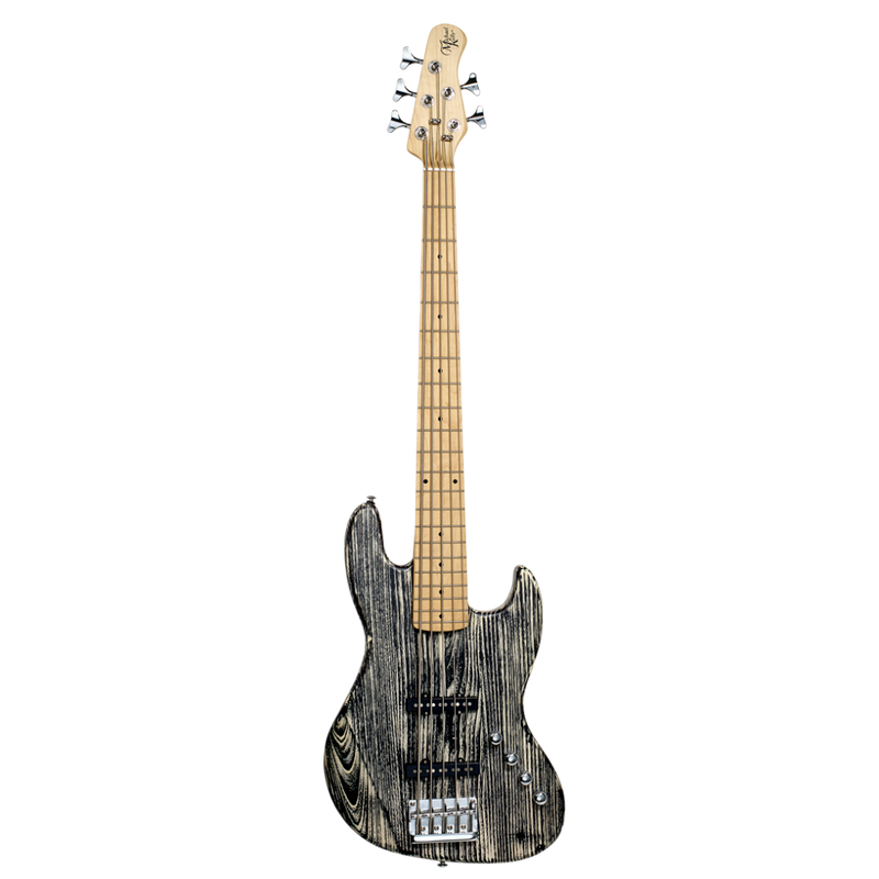 Michael Kelly ELEMENT 5OP 5-String Electric Bass Guitar (Transparent Black)
