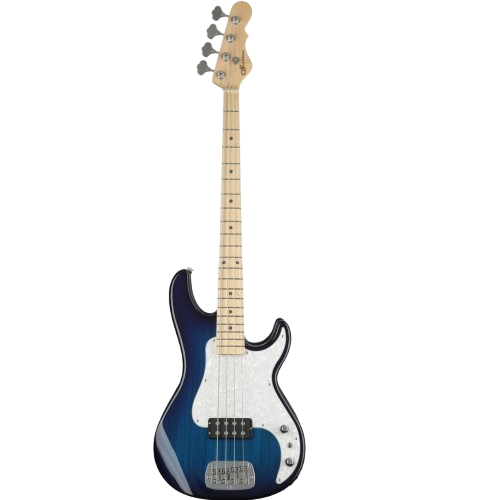 G&L FDKIL-BLB-MP Fullerton Deluxe Kiloton Electric Bass Guitar (Blueburst)