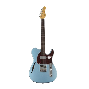 G&L TRIBUTE ASAT CLASSIC BLUESBOY Semi Hollow-Body Electric Guitar (Lake Placid Blue)
