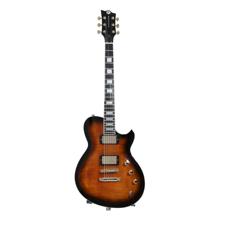 Reverend ROUNDHOUSE RA Electric Guitar (Tobacco Sunburst Flame Maple)