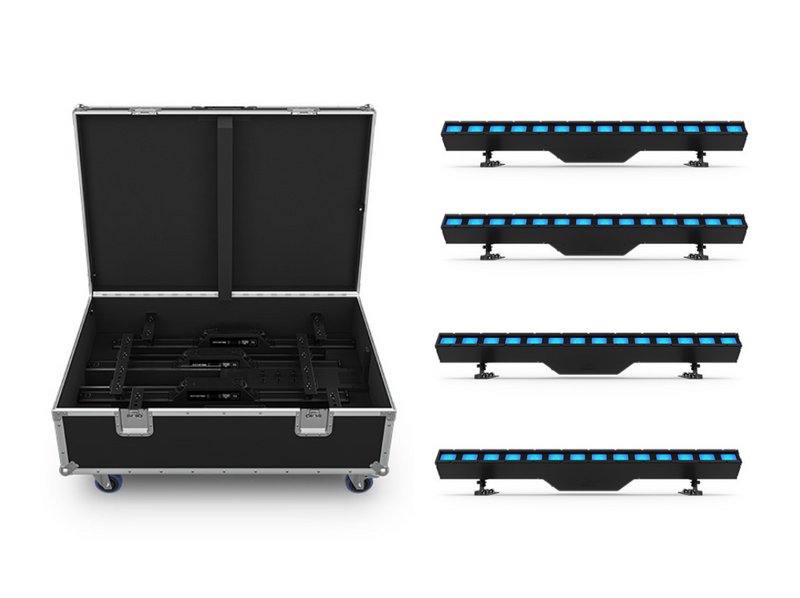 Chauvet Professional WELL-BATTEN-14x4 Battery Powered Fixtures with Charging Case